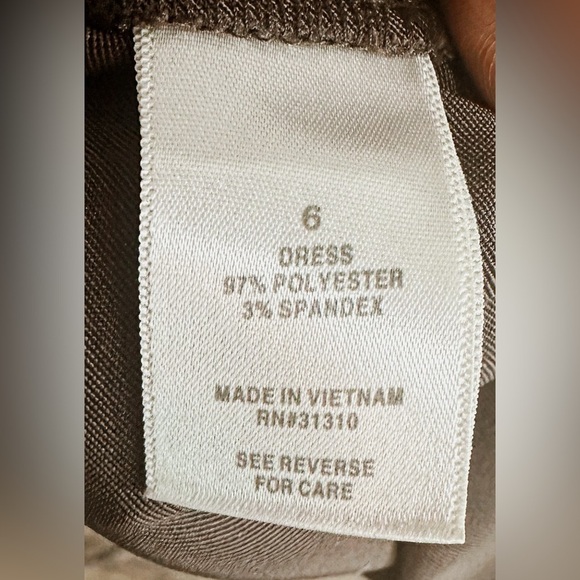 Tailored Dress Barn Little Chocolate Dress - Perfect for Any Occasion, Size 6 - Picture 14 of 15